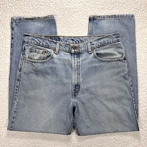 VTG Levi's 550 Jeans Men's 38x30 (Actual 37x30) Relaxed Fit Denim USA 90s Grunge